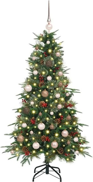 vidaXL Künstlicher Weihnachtsbaum Grün, 150 cm, kegelförmig aus PE und PVC - Bild 1