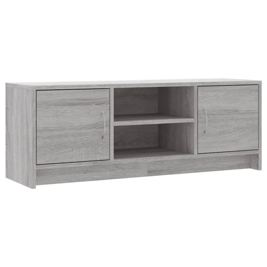 vidaXL TV-Schrank Lowboard in Grau Sonoma, B/T/H: 102 x 30 x 37,5 cm - Bild 2