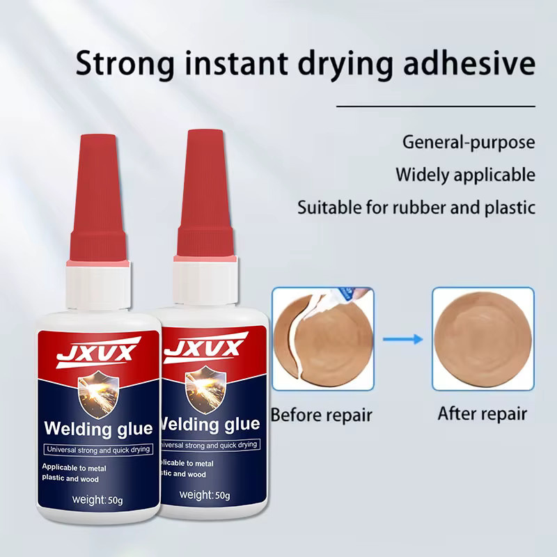 JXVX Universal-Superkleber Transparent 50 g – Hochfester Flüssigkleber für Kunststoff - Bild 5