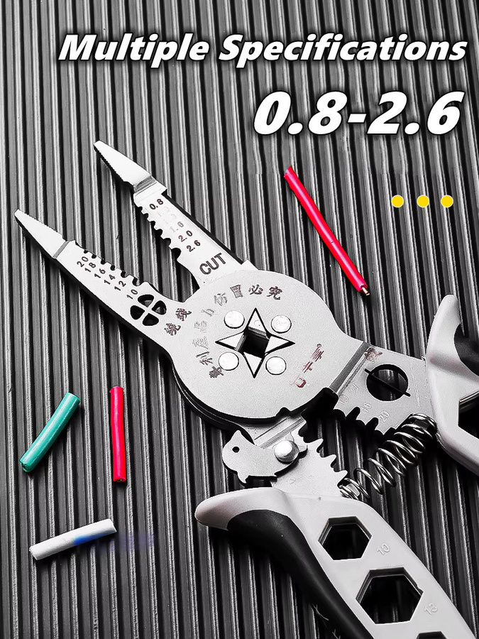 NIUXIANG Multifunktionale Crimp-Abisolierzange mit integriertem Cutter für Kabel und Draht - Bild 5