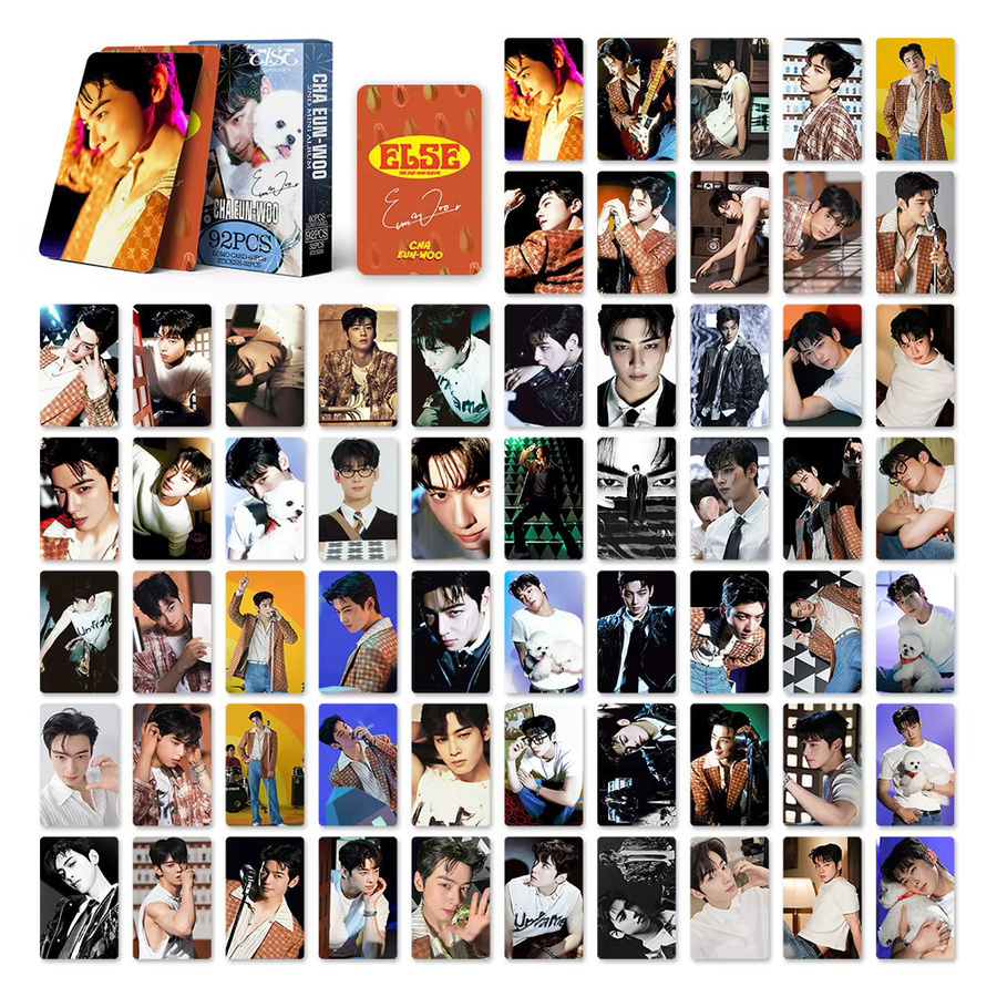 92 Premium Fotoaufkleber und LOMO-Karten Set aus dem Album ELSE in Silber und Multicolour - Bild 2