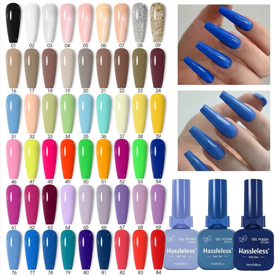 Hassleless Gel-Nagellack, 15 ml, Damen, glänzend - Bild 5