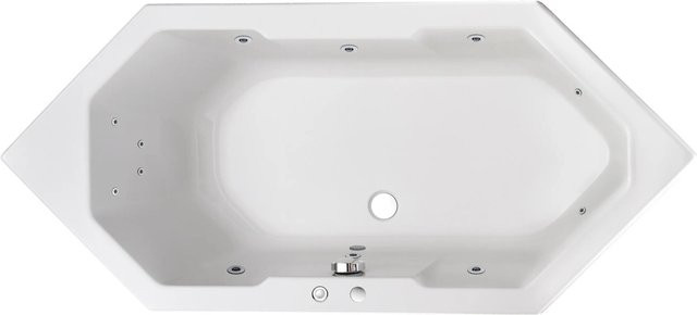 Whirlpool Ottofond Sierra Komfort in Weiß B: 180 cm, T: 80 cm - Bild 1
