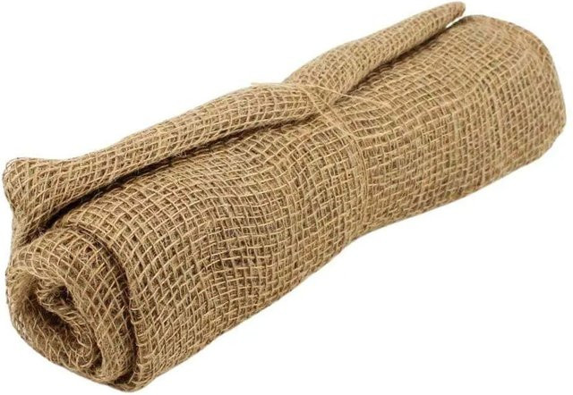 Galaflor Winterschutzvlies aus Jute in Beige für Pflanzen, B x L: 1 x 3 m - Bild 1