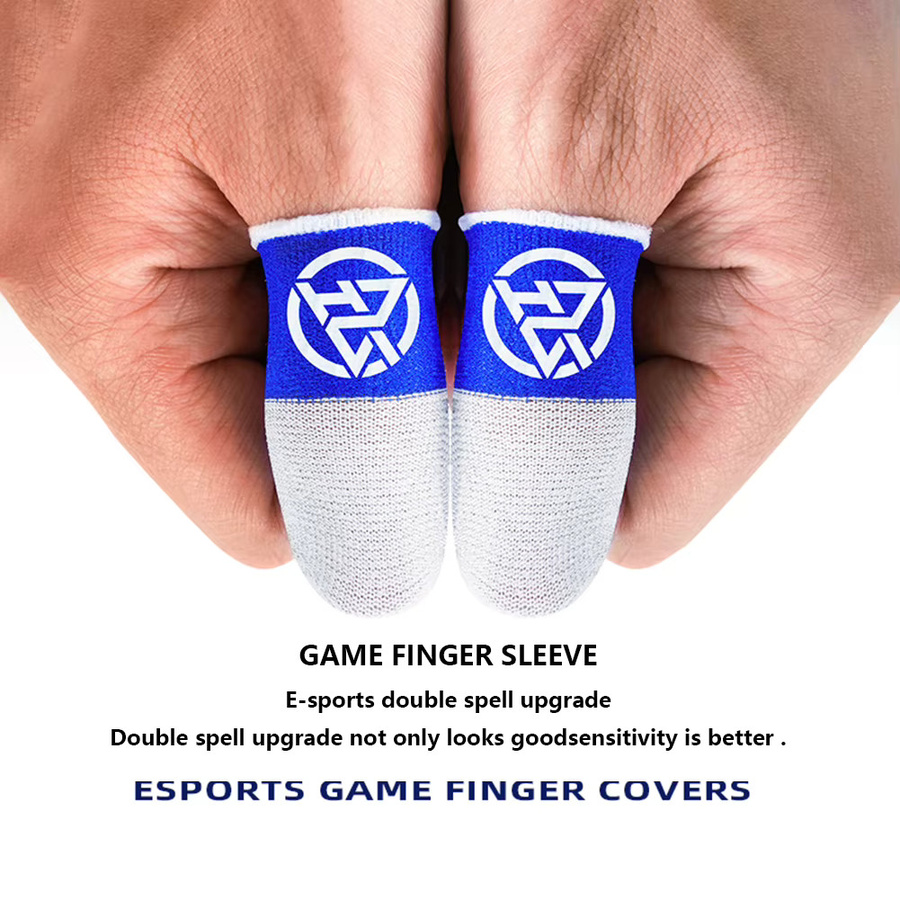 APWIKOGER Mobile Gaming Finger Sleeves in Grün, atmungsaktive und schweißfeste Daumenhandschuhe mit Nachtlicht-Funktion für PUBG und Action-Games - Bild 5
