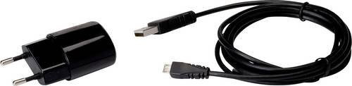 Chauvin Arnoux Netzteil mit USB-A und Micro-USB in Schwarz - Bild 1