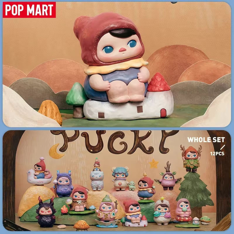 POP MART PUCKY Poko's Adventure Series Blind Box Actionfigur Mehrfarbig aus Kunststoff - Bild 1