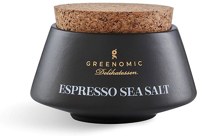 Greenomic Delikatessen Meersalz mit Espresso gemahlen 50 g - Bild 1