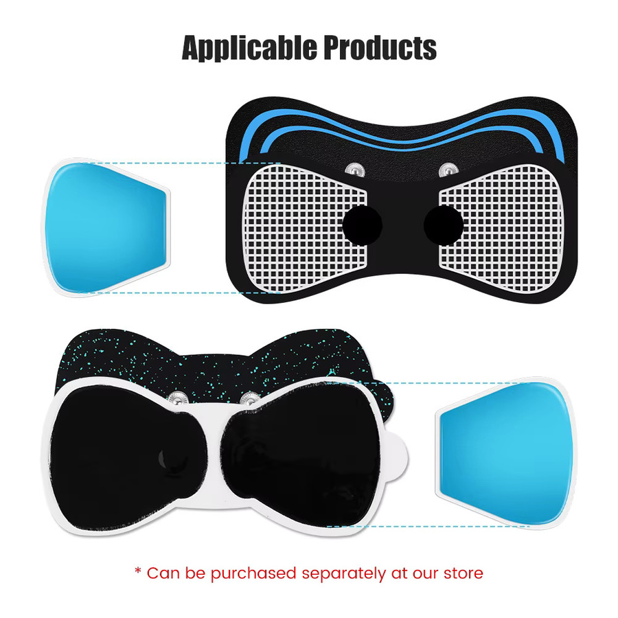 SUOLAER Gel-Pads für EMS Nackenmassagegerät und Hüfttrainer - Bild 3