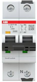 ABB S301P-C1NA Leitungsschutzschalter 1A 240V 2CDS381103R0014 - Bild 1
