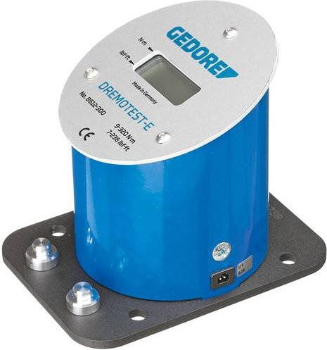 Gedore Elektronisches Drehmoment-Prüfgerät DREMOTEST E 9-320 Nm mit 1/4 Zoll Antrieb in Blau - Bild 1