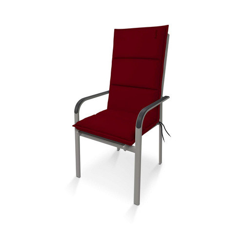 DOPPLER Auflage City in Weinrot aus 100% Polyester, B/H/L: 48 x 6 x 119 cm - Bild 2