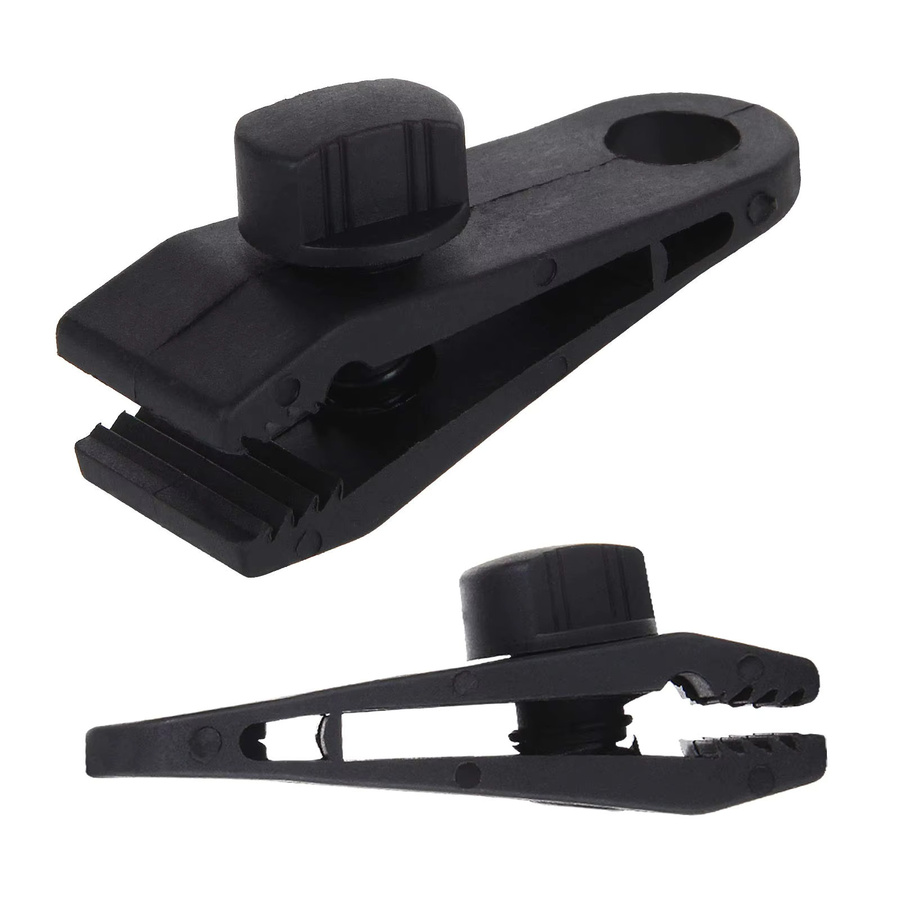 VIBRATITE Planenklemmen in Schwarz als robuster Verschlussgriff für Poolabdeckungen, Banner, Zelte und Leinwandplanen - Bild 2