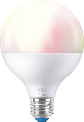 WiZ LED Globe E27 Smart Lampe, 11W (entspricht 75W), Warmweiß bis Kaltweiß, app-gesteuert, Durchmesser: 9,5 cm, Höhe: 13,9 cm - Bild 1