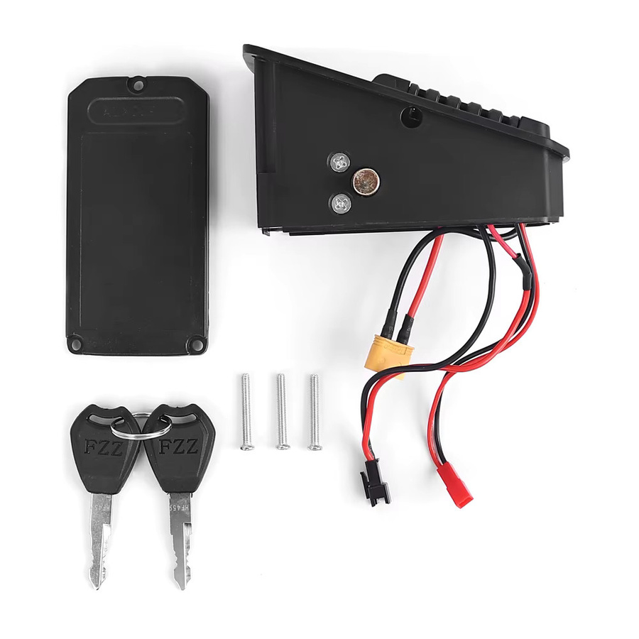 Engwe E-Bike Batterie Anschlussplatte mit seitlicher Entladung für DCH-009 ALX009 in Schwarz - Bild 5