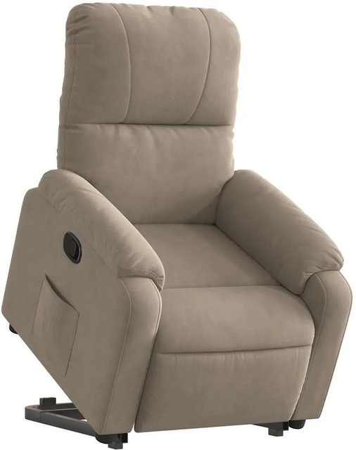 vidaXL Relaxsessel mit Aufstehhilfe in Beige aus Mikrofasergewebe - Bild 1