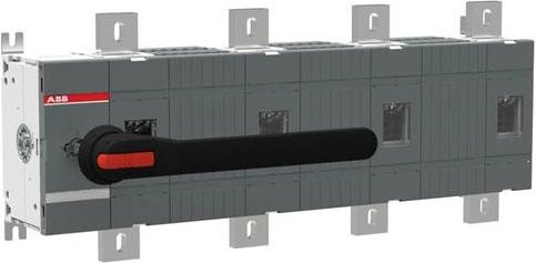 ABB OT1250E04W8P Lasttrennschalter 1250A 1000V in Schwarz und Grau - Bild 1