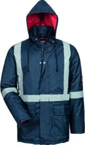 Parka Mellum von CRAFTLAND in Marineblau und Rot, Größe XXXL - Bild 1