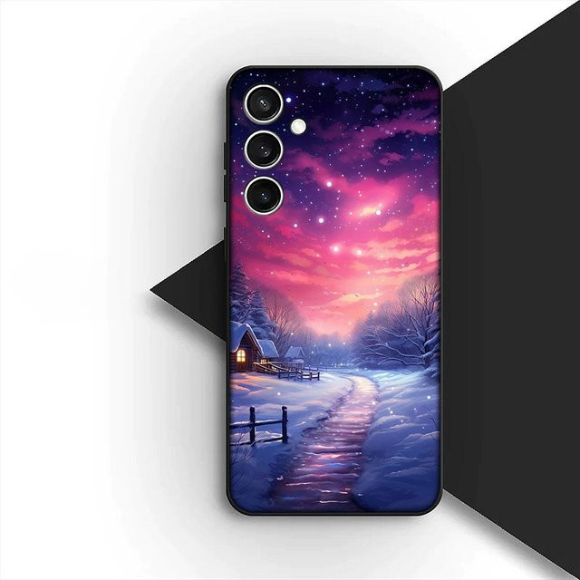 Handyhülle mit Berg, Universum, Galaxie und Meer Motiv für Huawei P30, P20, Mate 20 Lite, Pro, Y7, Y6P, Y7A 2019 und Nova 5T in Multicolour - Bild 1
