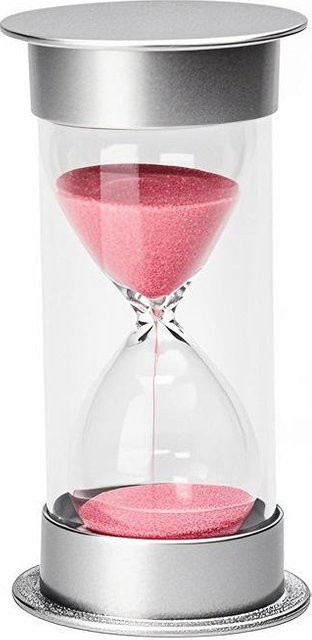 Shopping Party Sanduhr, Lernhilfe, blau - Bild 1