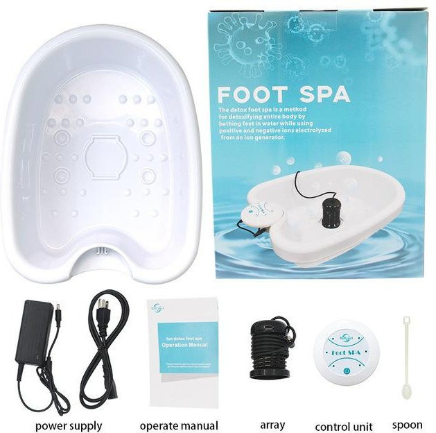 Binchi Health Technology Detox Ionen Fußbad Massagegerät, weiß - Bild 1