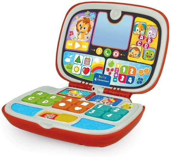 Clementoni Buchstaben- und Zahlencomputer, Baby-Laptop, ab 1 Jahr - Bild 1