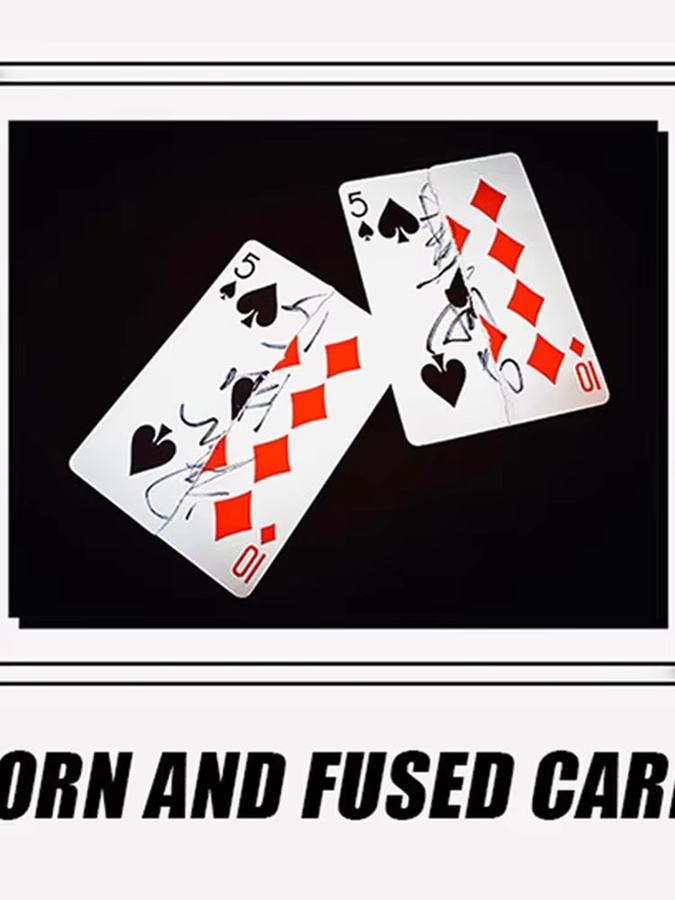 ZQION Shin Lim Torn and Fused Card 5 Gimmick-Kartenset, bunt - Bild 5