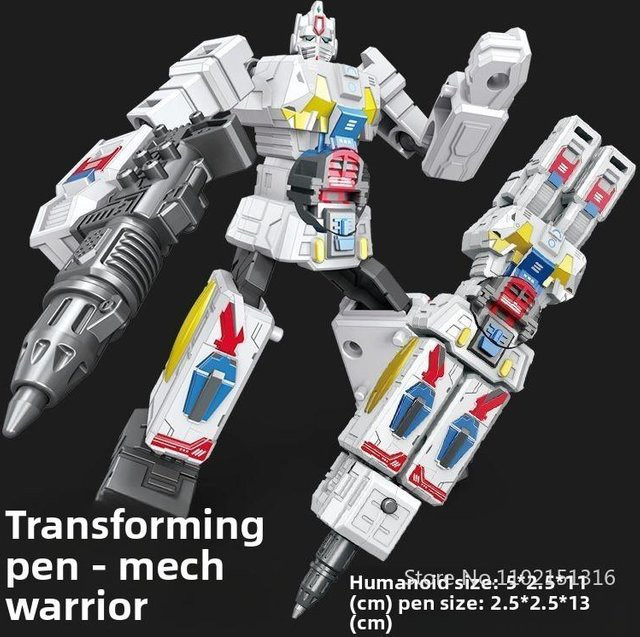 2in1 Transformations Roboter, Actionfigur, weiß, ab 7 Jahren - Bild 1