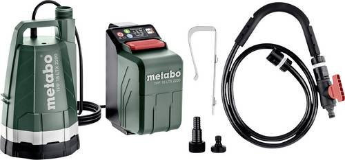 Metabo Akku-Tauchpumpe und Regenfasspumpe TPF 18 LTX 2200 in Grün - Bild 1