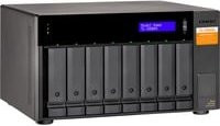 QNAP TL-D800S Laufwerksgehäuse mit 8 Schächten, externes SATA-6Gb/s Festplatten-Array, Schwarz - Bild 1
