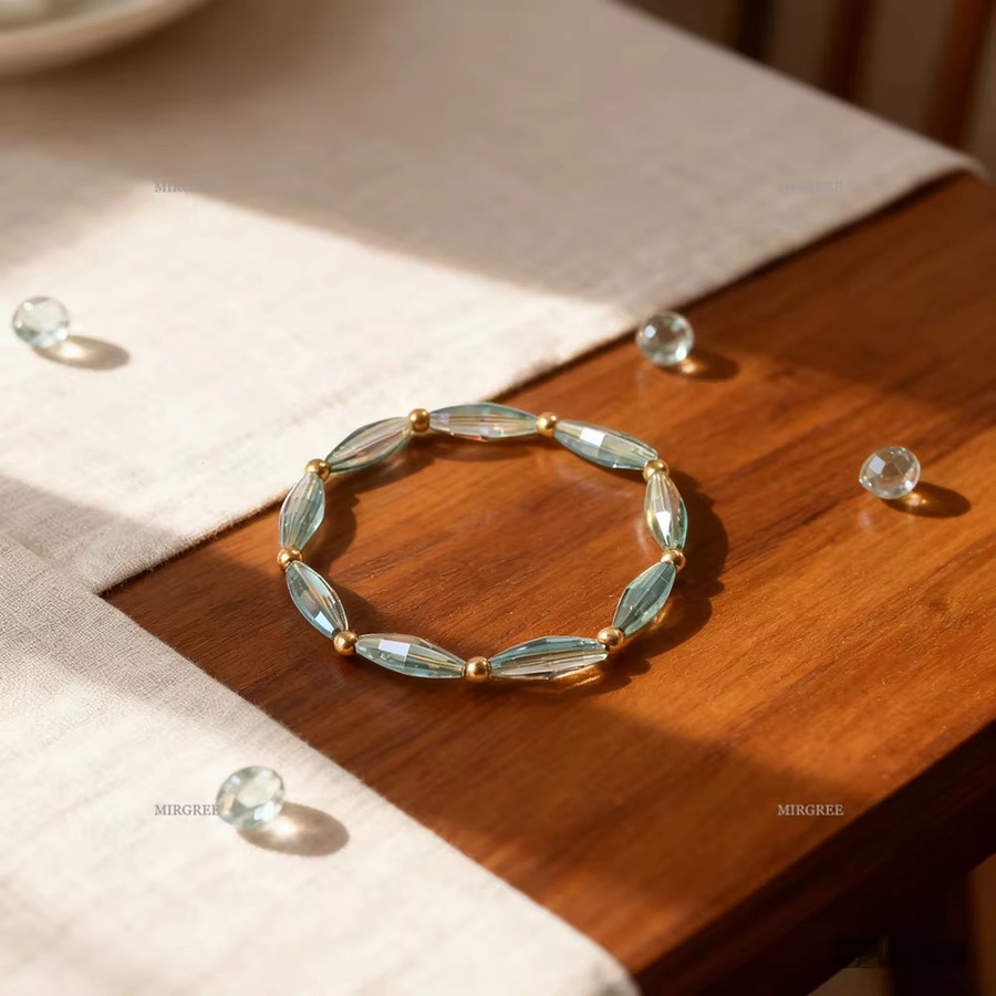Armband Damen, Gold, Kristall - Bild 3