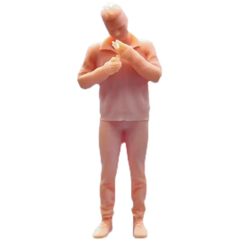 EHCMODEL Figuren Maßstab Modell, Harz, männlich, ungefärbte Miniaturen - Bild 2