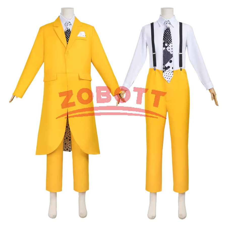 ZOBOTT Die Maske Cosplay Kostüm, Gelb, Unisex - Bild 2