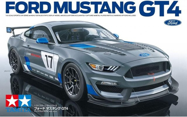 Tamiya Ford Mustang GT4, Fahrzeug, 1:24 - Bild 1