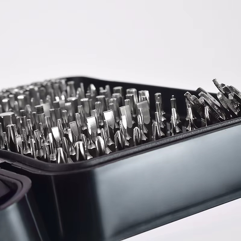 ZJMZYM 170-in-1 Multi-Schraubendreher-Set mit 154 Präzisions-Bits in Grau für Reparaturen an Computer, Telefon und Heimwerkzeugen - Bild 3
