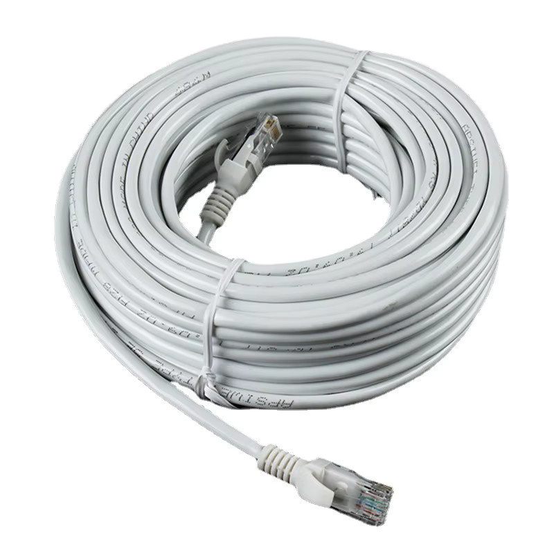 Wsellda Cat5e Ethernet Netzwerkkabel mit RJ45 Anschluss, Grau - Bild 2