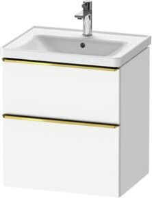 Duravit Waschtischunterschrank D-Neo, weiß glänzend, Wandmontage, B/T/H: 58,4 x 45,2 x 62,5 cm - Bild 1