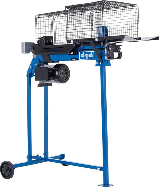 Scheppach Holzspalter HL760LS mit 7 t Spaltkraft, liegend, inklusive Transporträdern und Ablagetisch - Bild 1