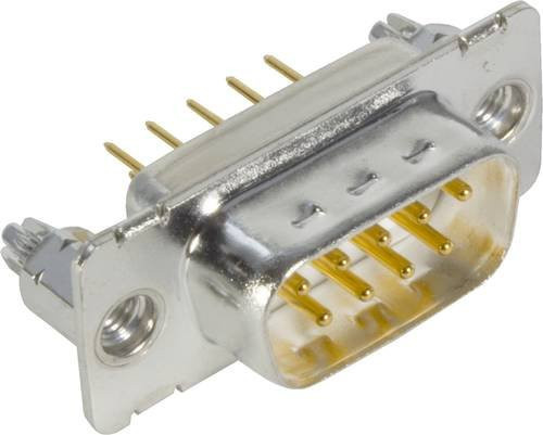 HARTING Steckverbinder 09 67 161 6701 09671616701 Polzahl: 9, Farbe: Silber, Löttechnik - Bild 1