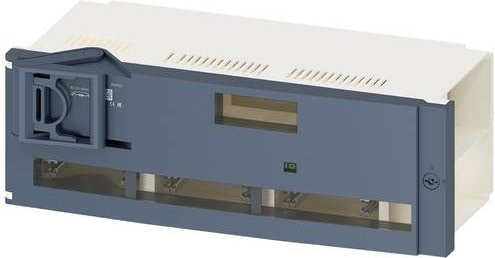 Siemens Lasttrennschalter mit Sicherungen NH2 400A, 2-polig, DC23B 230V, Leistenbauform, grau - Bild 1