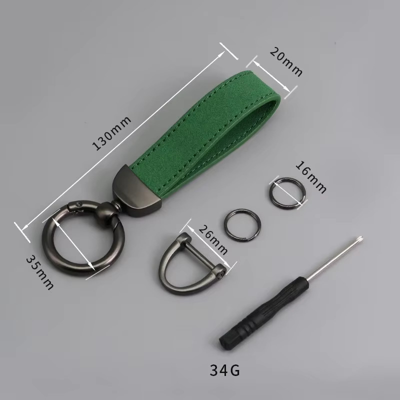 SAISLERWELL Schlüsselanhänger, Mikrofaser-Wildleder, Unisex - Bild 1