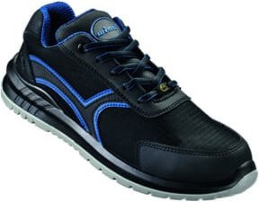 WICA Sicherheitsshalbschuh GOEHREN NUOVO in Schwarz/Blau, S1P SR ESD, Größe 41 - Bild 1