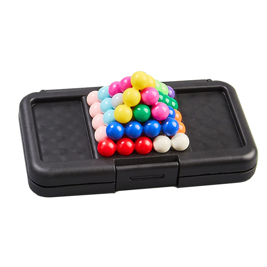 KNYYSECQ 3D Smart Battle Color Pyramid Magic Bead, Perlenspiel, Bunt / Mehrfarbig, ab 3 Jahre - Bild 7