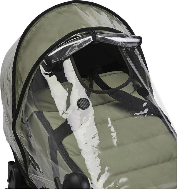 Stokke yoyo3 Regenschutz für die Liegewanne in Schwarz und Transparent - Bild 1