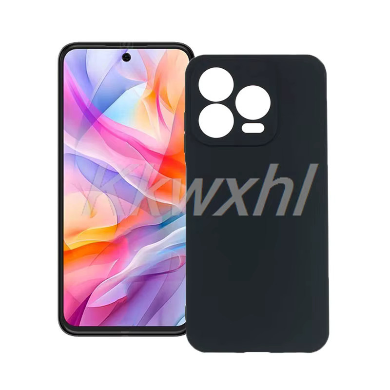 Original Schutzhülle für ZTE Blade V70 Vita und Nubia V70 Design, weiche TPU Rückseite, Schwarz - Bild 2