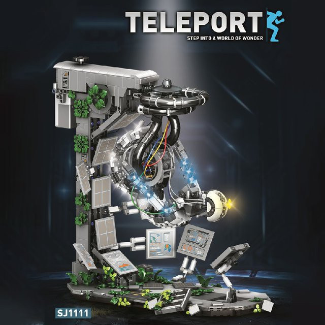 barweer Portal 2 GLaDOS, Modellbausatz, 1976 Teile, ab 14 Jahren - Bild 1