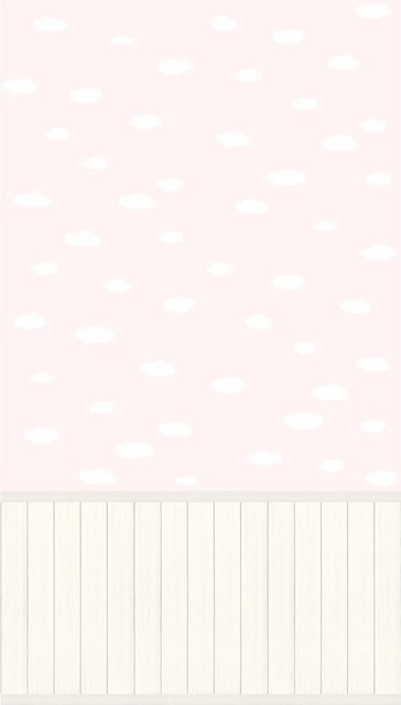 A.S. Création Vliestapete Wallpanel Wolken in Rosa und Pink - Bild 1