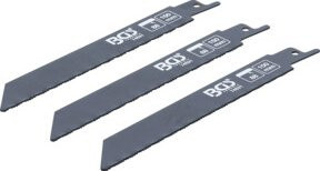 BGS Säbelsägeblatt-Set für Metall, 3-teilig, Grau - Bild 1
