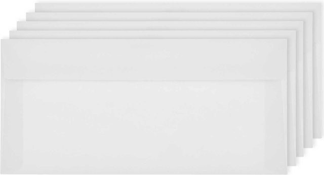 Rico Design Paper Poetry Luxury Umschläge DIN Lang Weiß - Bild 1