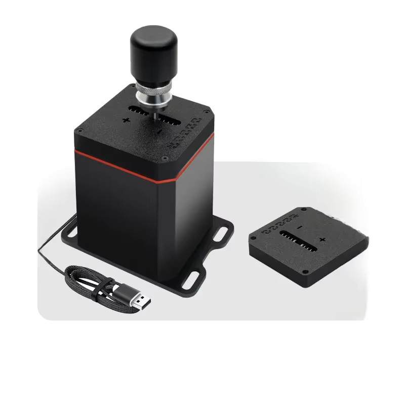 USB Sim Shifter Sequential Shifter für Logitech G29 G25 G27 G920 Simagic und MOZA Lenkradgetriebe in Schwarz - Bild 4